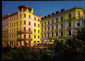 Открытка Прага Чехословакия 1960-е г. Отель СЛАВИА фото Ян Тачези чистая