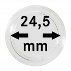 Lindner. Капсулы для монет 24,5 мм (10 шт.)