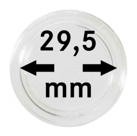 Lindner. Капсулы для монет 29,5 мм (10 шт.)