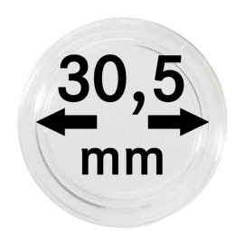 Lindner. Капсулы для монет 30,5 мм (10 шт.)
