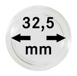 Lindner. Капсулы для монет 32,5 мм (10 шт.)