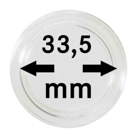 Lindner. Капсулы для монет 33,5 мм (10 шт.)