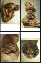 Набор открыток 1976 г. СТЕПАН ЭРЬЗЯ. Мордовская картинная галерея Саранск 16 открыток без обложки - вид 4