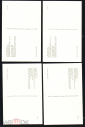 Набор открыток 1976 г. СТЕПАН ЭРЬЗЯ. Мордовская картинная галерея Саранск 16 открыток без обложки - вид 5