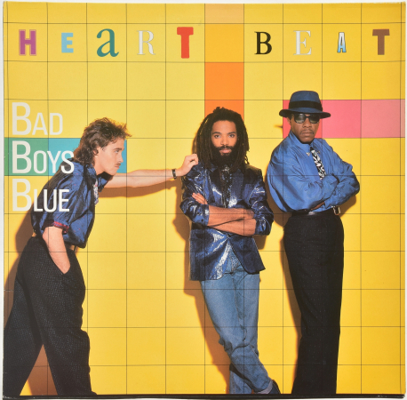 Bad Boys Blue "Heartbeat" 1986 Lp  