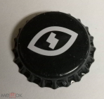 Кронен пробка металл необжатая крафтовое пиво Humpty dumpty berwery черная логотип редкость