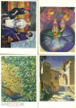 Набор открыток 1985 г. Омский музей изобразительных искусств, 1 выпуск, 16 штук полный. - вид 3