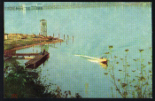 Открытка СССР 1968 г. Грозный. Грозненское море фото А. Шапиро чистая