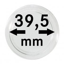 Lindner. Капсулы для монет 39,5 мм (10 шт.)
