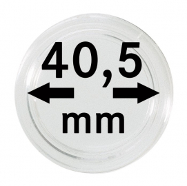 Lindner. Капсулы для монет 40,5 мм (10 шт.)