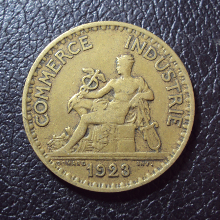 Франция 1 франк 1923 год.