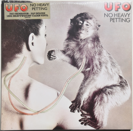 UFO "No Heavy Petting" 1976/2023 3Lp Deluxe Edition Clear Vinyl SEALED  