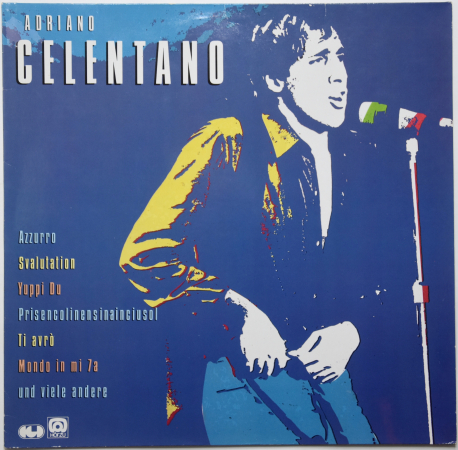 Adriano Celentano "Azzuro - The Best of Adriano Celentano" 1985 Lp 