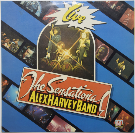 The Sensational Alex Harvey Band "Live" 1975 Lp U.K.  