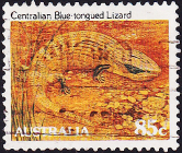 Австралия 1983 год .Центральная синеязычная ящерица . Каталог 1,10 €.