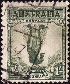 Австралия 1956 год . Лирохвост . Каталог 1,25 £. (3)