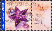 Австралия 2002 год . Звезда, подарки и игрушки . Каталог 1,20 €.