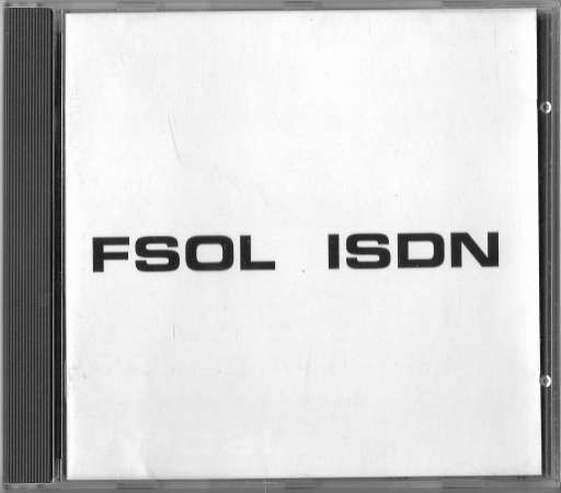 FSOL (Future Sound Of London) "ISDN" 1995 CD  