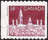Канада 1985 год . Здание парламента . Каталог 2,0 €.