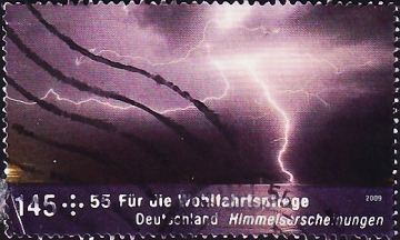 Германия 2009 год . Молния . Каталог 9,0 £. (2)