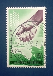 Бурунди 1963 Кампания ФАО ”Свобода от голода" Sc# 44 Used