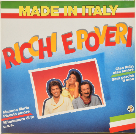 Ricchi E Poveri "Made In Italy" 1983 Lp  