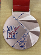 Медаль Лига Героев "За бег", бронза. 3 место.  - вид 2
