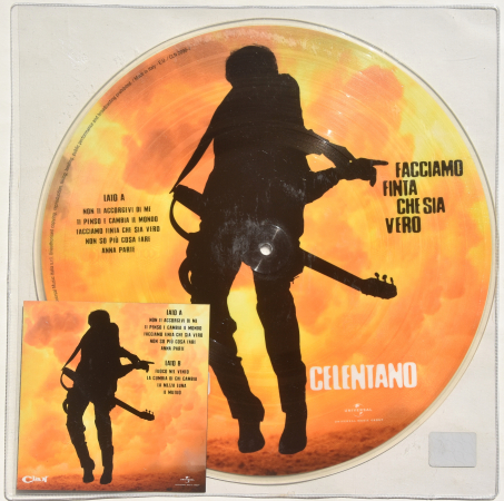 Adriano Celentano "Facciamo Finta Che Sia Vero" 2011 Lp  