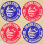 Grand Funk "We're An American Band" 1973 Lp Yellow Vinyl + Stickers   - вид 3