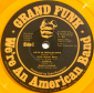 Grand Funk "We're An American Band" 1973 Lp Yellow Vinyl + Stickers   - вид 6