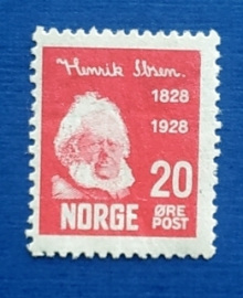 Норвегия 1928 Генрик Юхан Ибсен Sc# 134 MNH