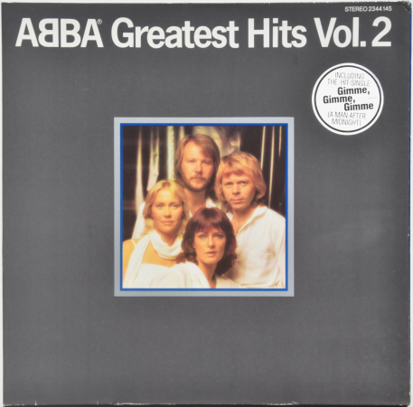 ABBA "Greatest Hits Vol.2" 1979 Lp  