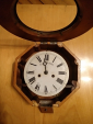 Часы настенные, кабинетные, шайба "Le roi a Paris" Германия до 1917 г.  - вид 4