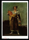 Открытка СССР 1963 г. Картина Водоноска Испания худ. Франсиско Хосе де Гойя живопись, чистая К004-4