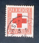 Швеция 1945 Красный крест Sc# 359 Used