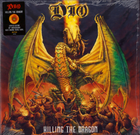 Dio "Killing The Dragon" 2002/2022 Lp Red & Orange Swirl Vinyl SEALED  