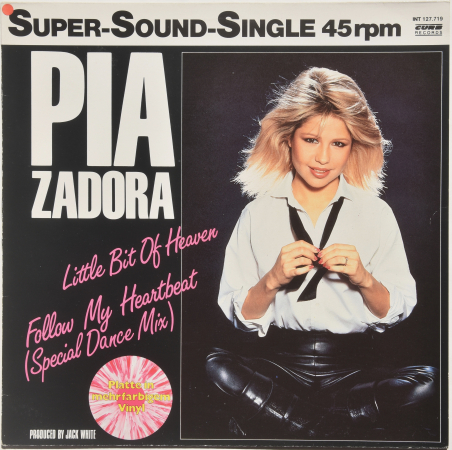 Pia Zadora ''Little Bit Of Heaven" 1985 Maxi Single Multicolour Vinyl