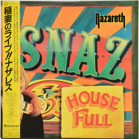 Nazareth "Snaz" 1981 2Lp Japan  