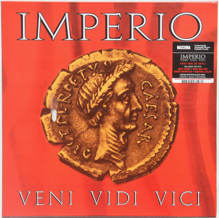 Imperio "Veni Vidi Vici" 1995/2023 Lp Black Vinyl NEW!  