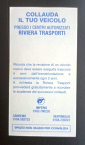 Билет автобус троллейбус Италия Ривьера Лазурный берег 2014 - вид 1