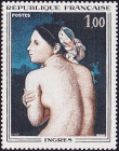 Франция 1967 год . Живопись . Доминик Энгр (1780-1867)  