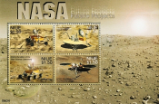 Ниуэ 2007 год . Будущие проекты НАСА , мини блок . Каталок 12,0 £