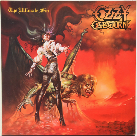 Ozzy Osbourne "The Ultimate Sin" 1986 Lp  