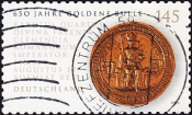 Германия 2006 год . Золотая печать короля Карла IV на 