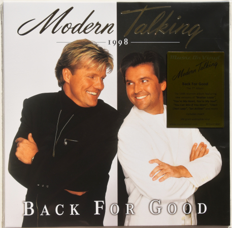 Modern Talking "Back For Good" 1998/2022 2Lp NEW!