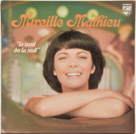 Mireille Mathieu "Le Vent De La Nuit" 1974 Lp France  