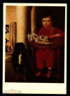 Открытка СССР 1978 г. Картина Мальчик с игрушками худ. Неизвестный художник 19 века чистая К005-1