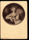 Открытка СССР 1931 г. Картина Каролина сестра Наполеона Французская миниатюра XIX в. чистая К005-2