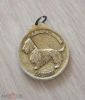 Медаль Жетон Шотландский терьер Декоративные собаки Животные Природа - вид 1