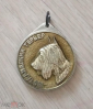 Медаль Жетон Шотландский терьер Декоративные собаки Животные Природа - вид 2